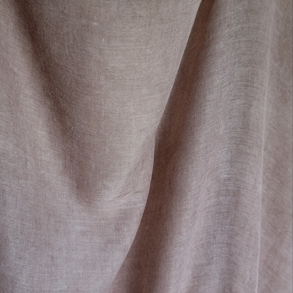 Gauze mauve scarf - Picture 4 of 5